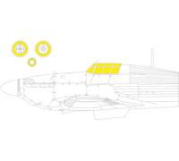 Eduard EDJX306 1:32 Hawker Hurricane Mk.IIb TFace canopy frame paint mask