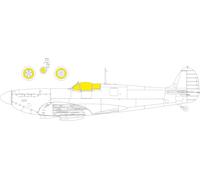 Eduard EDJX310 1:32 Supermarine Spitfire Mk.I TFace canopy frame paint mask