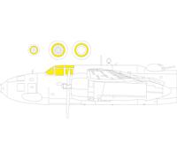 Eduard EDJX316 1:32 Douglas A-20G Havoc TFace wheels and canopy frame paint mask