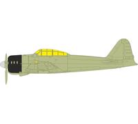 Eduard EDJX334 1:32 Mitsubishi A6M2 Zero TFace canopy frame paint mask