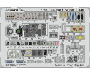 Eduard EDSS800 1:72 Grumman F-14B Tomcat