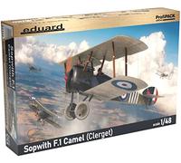 Eduard 82172 1:48th scale Sopwith F.1 Camel (Clerget) ProfiPACK Edition