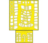Eduard EDUEX917 1/48 Abro Anson Mk.1 Paint Mask Sticker (For Airfix) Masking Sticker for Plastic Models