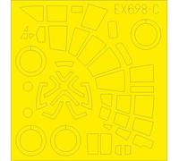 EDUARD EX698 MASK HEINKEL HE 111Z ICM 1/48 EX698 HE 111Z (ICM) 1/48