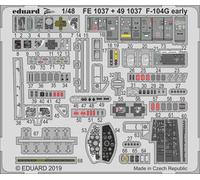 Eduard FE1037 Etched Aircraft Detailling Set 1:48 Lockheed F-104G Starfighter ea