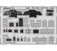 Eduard FE1119 Etched Aircraft Detailling Set 1:48 Cessna O-2A Skymaster