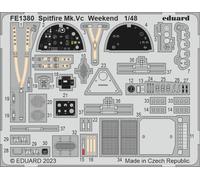 EDUARD 1/48 ETCHED DETAILS FE1380 SPITFIRE Mk.Vc WEEKEND