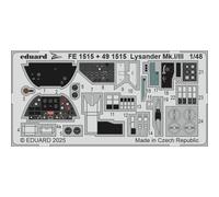 Eduard FE1515 Westland Lysander Mk.I/Mk.III 1:48 Zoom Etch Set for Airfix A07116