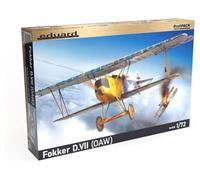 Eduard EDK70131 Kit 1:72 Profipack-Fokker D.VII (OAW) Panel Model, Various