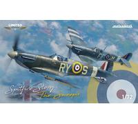 Eduard 2154 SPITFIRE STORY: THE SWEEPS DUAL COMBO LIMITED 1/72
