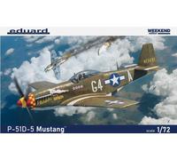 Eduard kits 7476 1:72 North-American P-51D-5 Mustang The Weekend edition