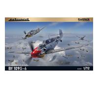 Eduard 1:72 Scale Plastic Kit Messerschmitt Bf 109G-6 ProfiPACK Edition - 70159