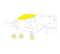 Eduard Lockheed-Martin F-35C Lightning TFace Canopy Frame Paint Mask 1:48 Kit