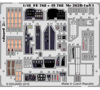 Eduard Messerschmitt Me 262B-1a/U1 Interior S.A. Etched Parts 1:48 HobbyBoss Kit