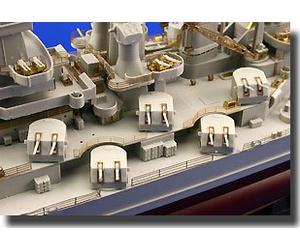 Eduard Photoetch 1:350 - USS BB-55 North Carolina 1/350 (Trumpeter) - EDP53018