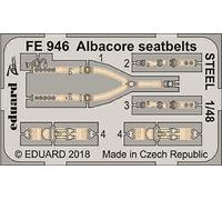 Eduard Photoetch Zoom 1:48 -Albacore Seatbelts STEEL