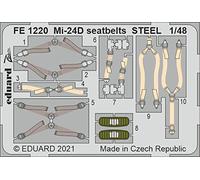 Eduard Photoetch (Zoom) 1:48 - Mi-24D seatbelts STEEL