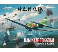 Eduard 1/48 - Kamikami Sataque Limited Edition Double Combo A6M5/A6M2-K Ply Model EDU11184 (Plane)