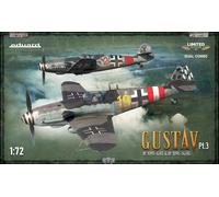 Eduard 2150 1:72nd scale Limited Dual Combo Gustav Pt. 3 Bf 109 G-6/AS & G-14/AS