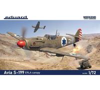 Eduard - avia s-199 erla canopy 1/72 - eduard 7472