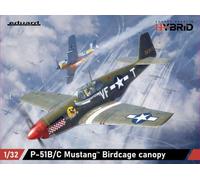 Eduard Plastic Kits 932012 1:32 P-51B/C Mustang Birdcage Canopy Kit (New)
