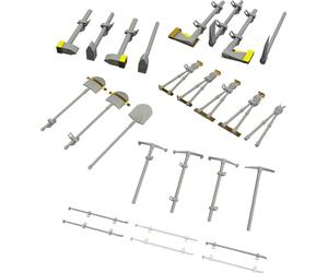 EDUARD SIN635001 BIG Sin WWII German Tool Set 1/35