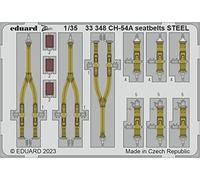 Eduard Sprue Brothers 1:32 Color Zoom PE - CH-54A Tarhe Seatbelts [Steel] (ICM kit), EDU33348