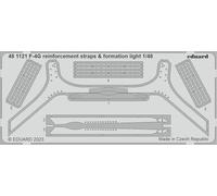 Eduard Sprue Brothers EDU481121 F-4G Phantom II Reinforcement straps and training lights 1:48 PE