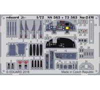 Eduard SS563 Etched Aircraft Detailling Set 1:72 Sukhoi Su-24M Fencer-D