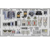 Eduard SS625 Etched Aircraft Detailling Set 1:72 McDonnell-Douglas FG.1 Phantom
