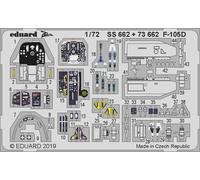 Eduard SS662 Etched Aircraft Detailling Set 1:72 Republic F-105D Thunderchief