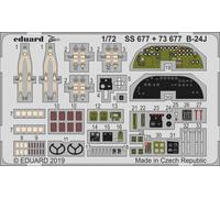 Eduard SS677 Etched Aircraft Detailling Set 1:72 Consolidated B-24J Liberator