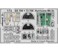 Eduard SS708 Etched Aircraft Detailling Set 1:72 Hawker Hurricane Mk.IIc