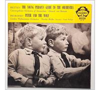 Eduard van Beinum / Concertgebouw Orchestra - Britten / Prokofiev - Young Persons Guide to Orchestra / Peter & The Wolf. VINYL LP. VG/VG