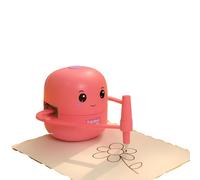 EduBot Sketch Robot, Drawing Robot for Kids with 100+ Learning Cards, Voice Interactive Educational Smart Art Painting Machine, STEM Toys, for 5-12 Years Old Boys Girls (Pink)