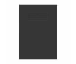 Educ A4 Stretch Book Black 2X25 PK50