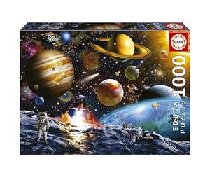 Educa - 1000 Piece Asteroid Mission Jigsaw Puzzle for Adults | Space Planets Theme Fun Gift for Collectors | Ages 14+ (19918)