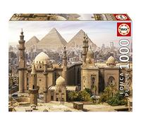 Educa - 1000 Piece Cairo Egypt Jigsaw Puzzle World Heritage | African Landmark Challenge Theme Gift | Ages 14+ (19611)