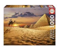 Educa - 1000 Piece Jigsaw Puzzle for Adults | Camel in the Desert Measures: 68 x 48 cm Includes Fix Puzzle Tail for Hanging Once the Assembly is complete. + 14 Years (19643)