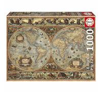 Educa - 1000 Piece Orbis Terrarum Jigsaw Puzzle for Adults | World Geography Challenge Theme Educational Gift | Ages 14+ (20173)