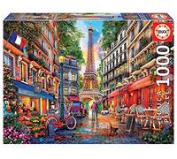 Educa Borrás 1000-Piece Puzzle - Paris by Dominic Davison - Eiffel Tower Cityscape - Ages 14+