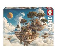 Educa - 1000 Piece Puzzle for Adults | Kingdom of Clouds - Includes Glue Fix Puzzle. Measurements: 68 x 48 cm. from 14 Years Old (20231)