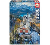 Educa 1000 Piece Puzzle for Adults | Neuschwanstein Castle, Travel to Germany with 1000 Piece Jigsaw Puzzle Includes Glue Fix Puzzle, Ages 14 (19261)