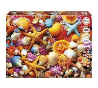 Educa - 1000 Piece Shell Collage Jigsaw Puzzle for Adults | Beach Shells Theme Marine Relaxation Gift | Ages 14+ (20246)