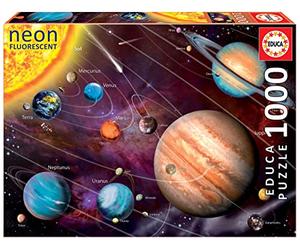 Educa 14461 - Solar System - 1000 pieces - Neon Puzzle