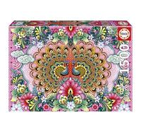 Educa - Bengal Turkeys, Catalina Estrada | 1500 Piece Puzzle for Adults. Measurements: 85 x 60 cm. Includes Glue Fix Puzzle. From 14 years old