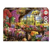 Educa - 1500 Piece Potting Shed Jigsaw Puzzle for Adults | Gardening Theme Plants Relaxation Gift | Ages 14+ (20567)
