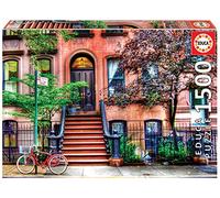 Educa - 1500 Piece Puzzle for Adults | Greenwich Village, New York. Includes Glue Fix Puzzle. Ages 14 (18502)