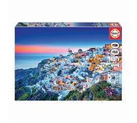 Educa - 1500 Piece Santorini Jigsaw Puzzle for Adults | Greek Island Scene White Houses Theme Decorative Gift | Ages 14+ (19040)