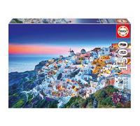 Educa - 1500 Piece Santorini Jigsaw Puzzle for Adults | Greek Island Scene White Houses Theme Decorative Gift | Ages 14+ (19040)